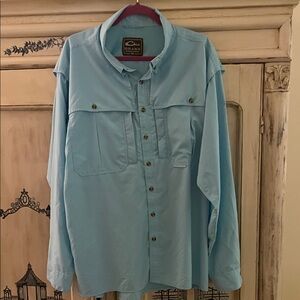 Drake Sky Blue Casual Shirt